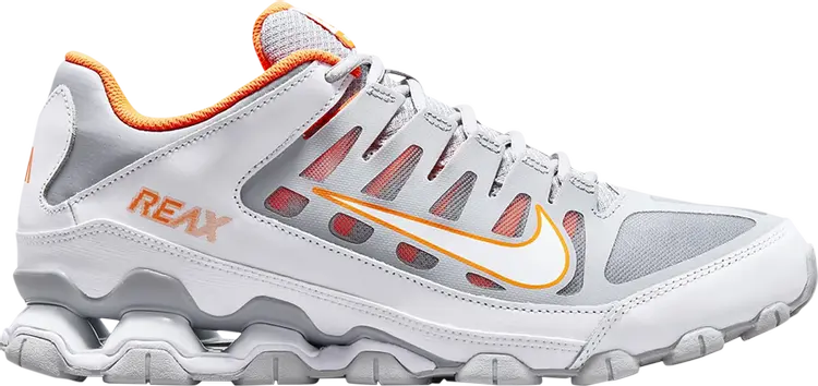 

Кроссовки Nike Reax 8 TR 'Wolf Grey Total Orange', серый