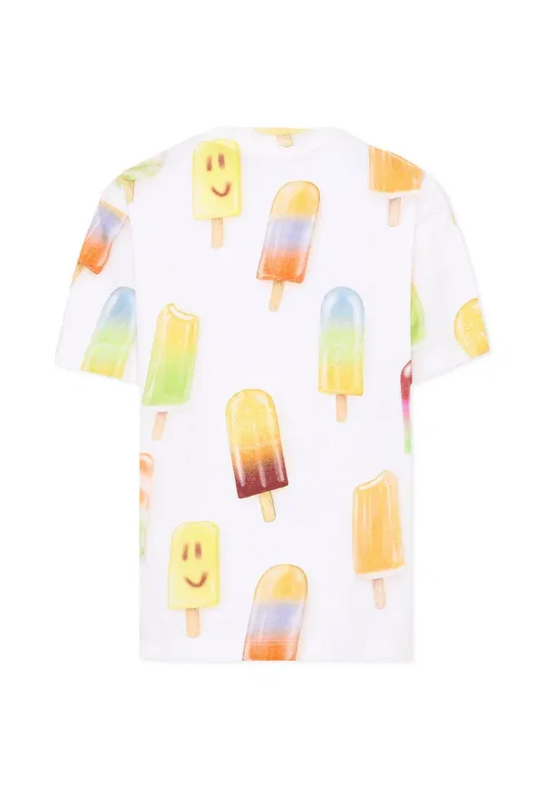 Футболка с принтом Food T-shirt unisex Molo, белый — фото 2