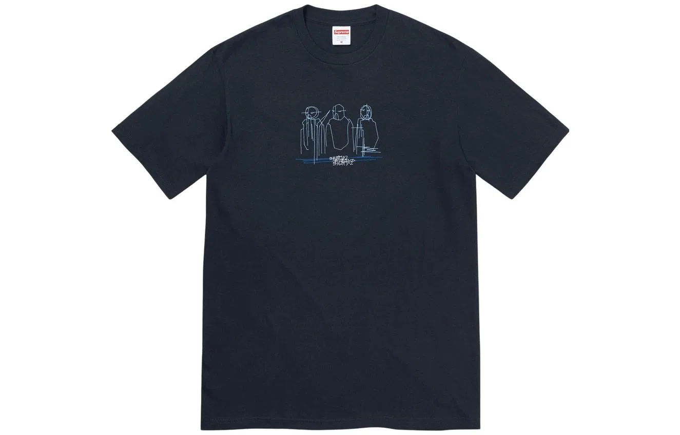 Мужская футболка с принтом Three Kings Tee Supreme, Marine Blue/Navy