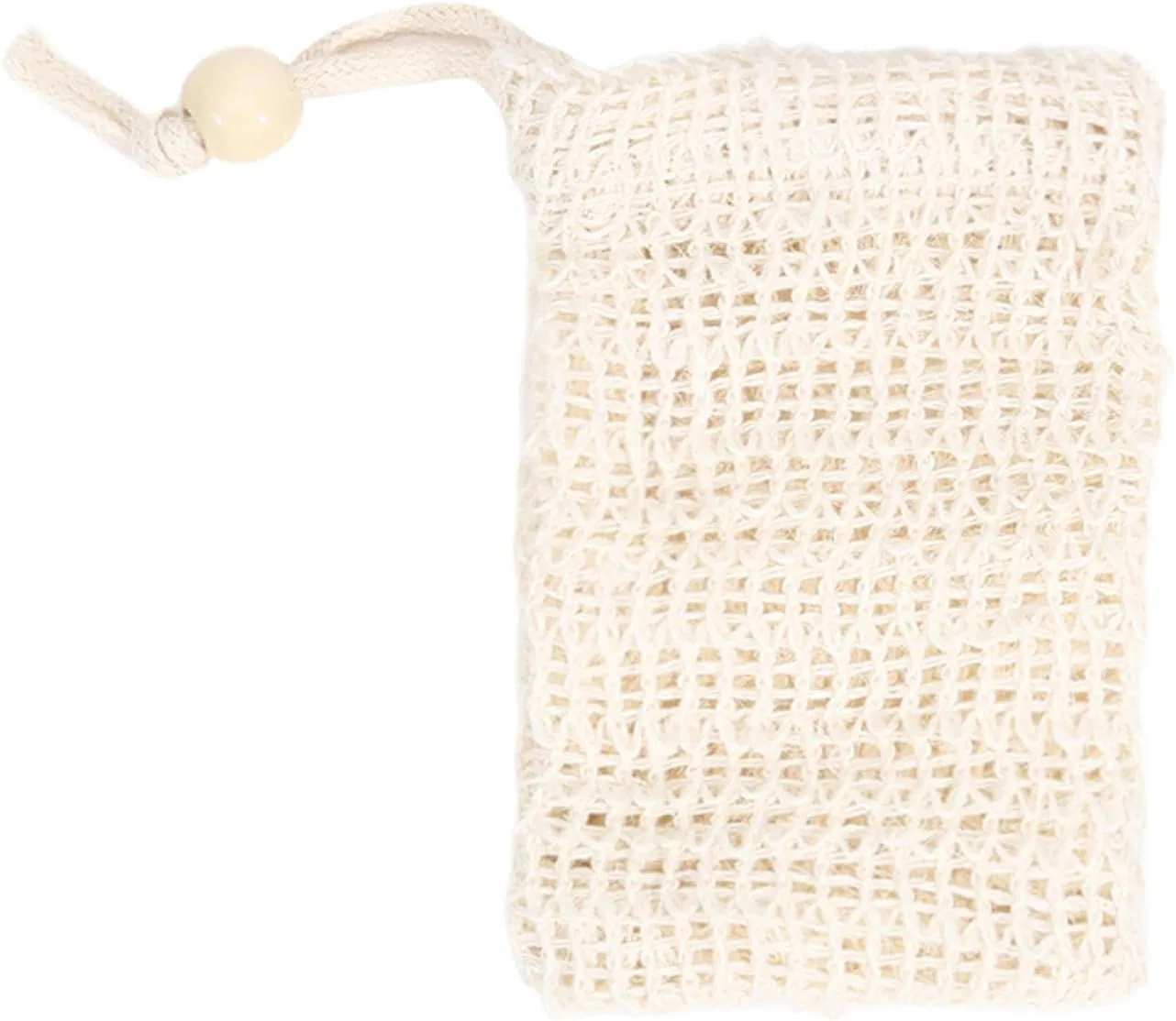 Мыльная сумка для скрабирования, 5 шт, Sisal, 14x9 см Generisch — фото 2