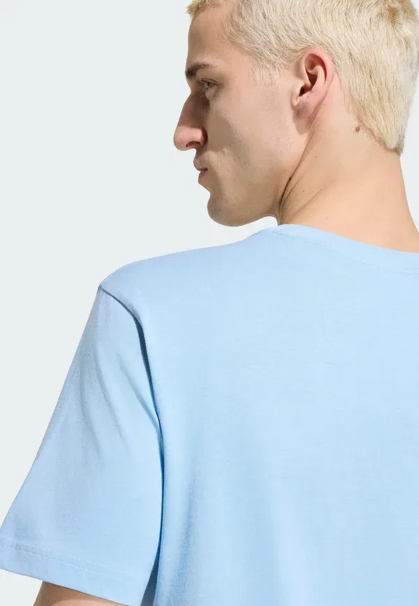 Футболка хлопковая Loo31 Adidas Originals, Clear Sky — фото 4