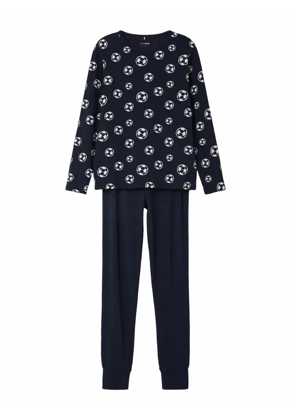 Пижамный комплект с принтом Pyjama set long sleeved Two Soon, темно-синий Blazer — фото 2