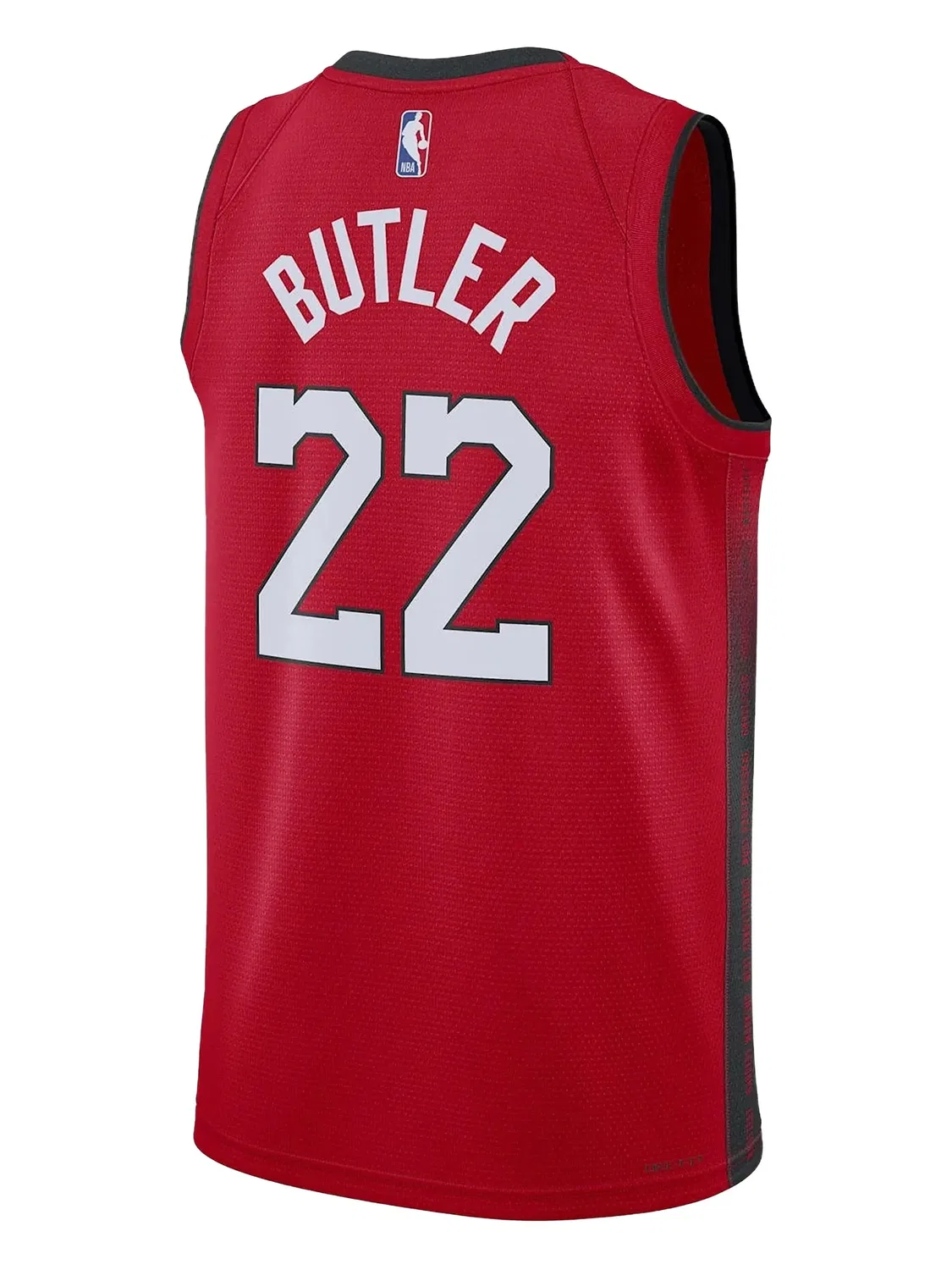 Майка Джерси NBA Heat 24/35 City Edition '22 Butler Nike, красный — фото 2