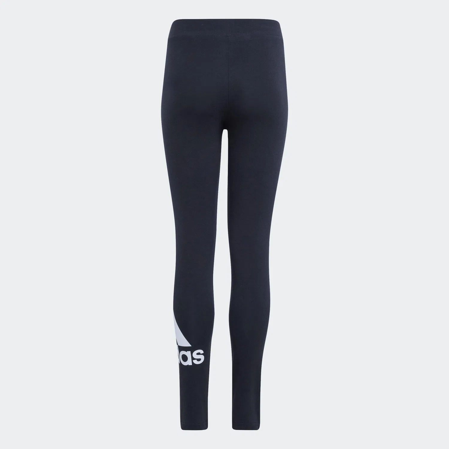 Детские леггинсы с принтом Essentials Big Logo Cotton Adidas, Schwarz Weiss — фото 4