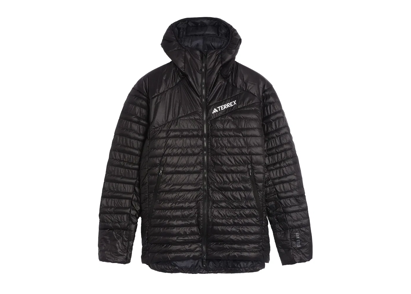 Мужская куртка с капюшоном Techrock Down Adidas, Black
