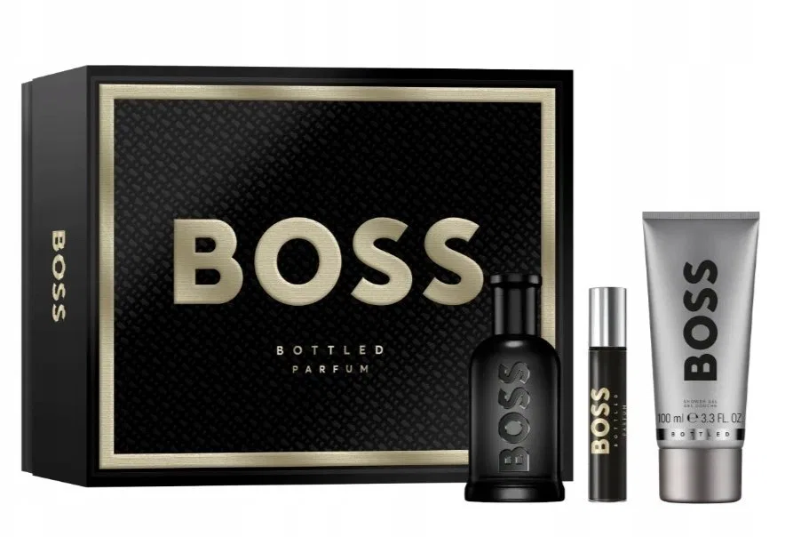 Мужской набор парфюмерии Bottled Hugo Boss, 100 мл + 10 мл + 100 мл