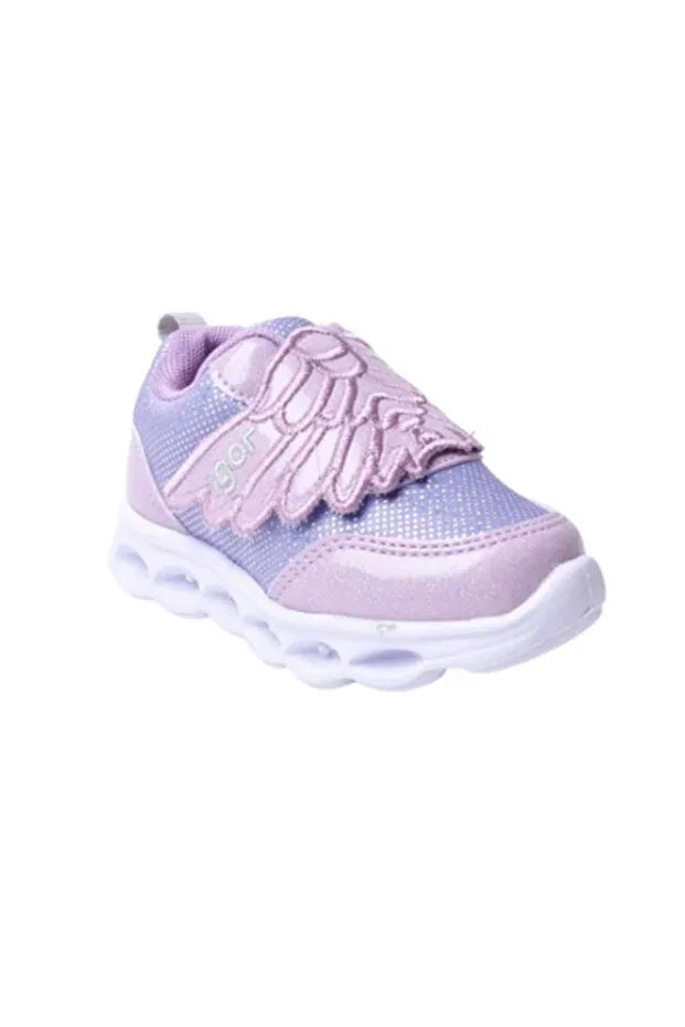 Детские спортивные туфли для девочек с подсветкой Bella kids lighted lilac sports shoes bc10001 Igor, Lila — фото 3