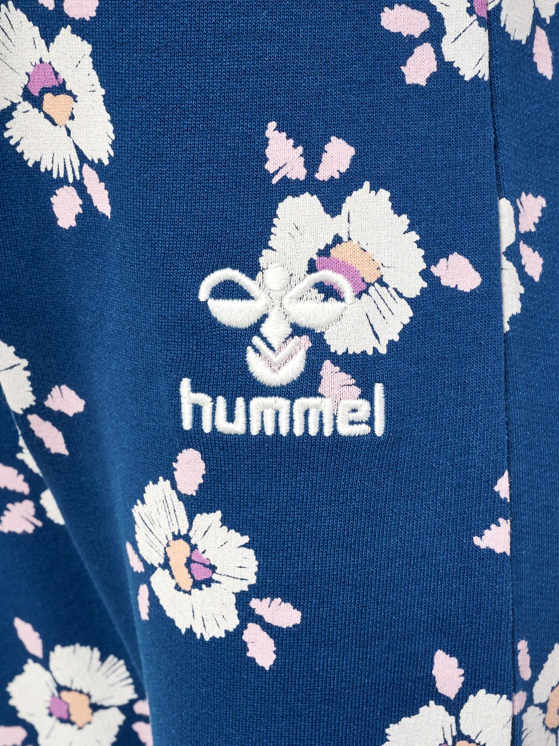Детские брюки с регулируемой талией Hmlbloom Hummel, Blau — фото 3