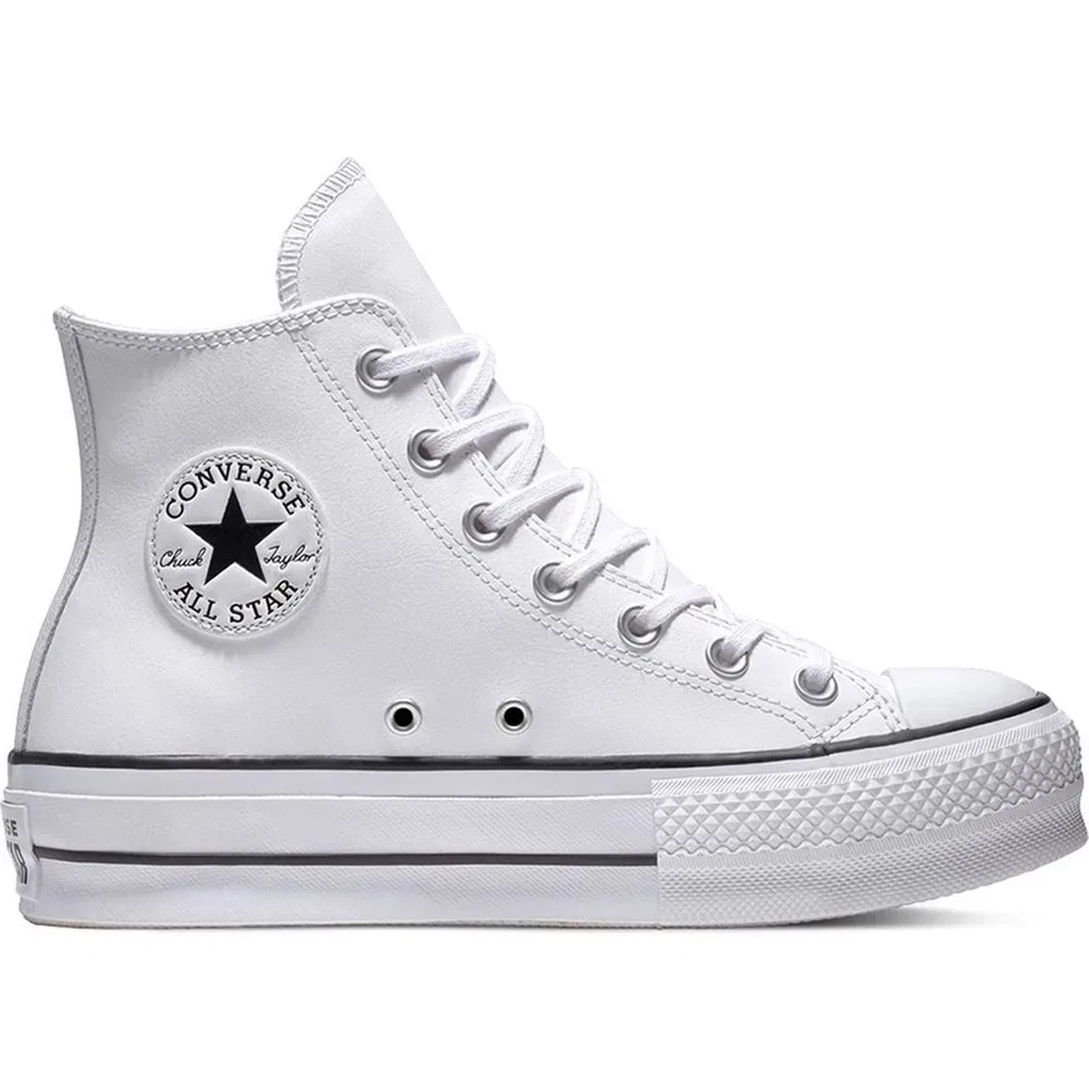 Детские кроссовки Converse Chuck Taylor All Star Lift Hi, белые