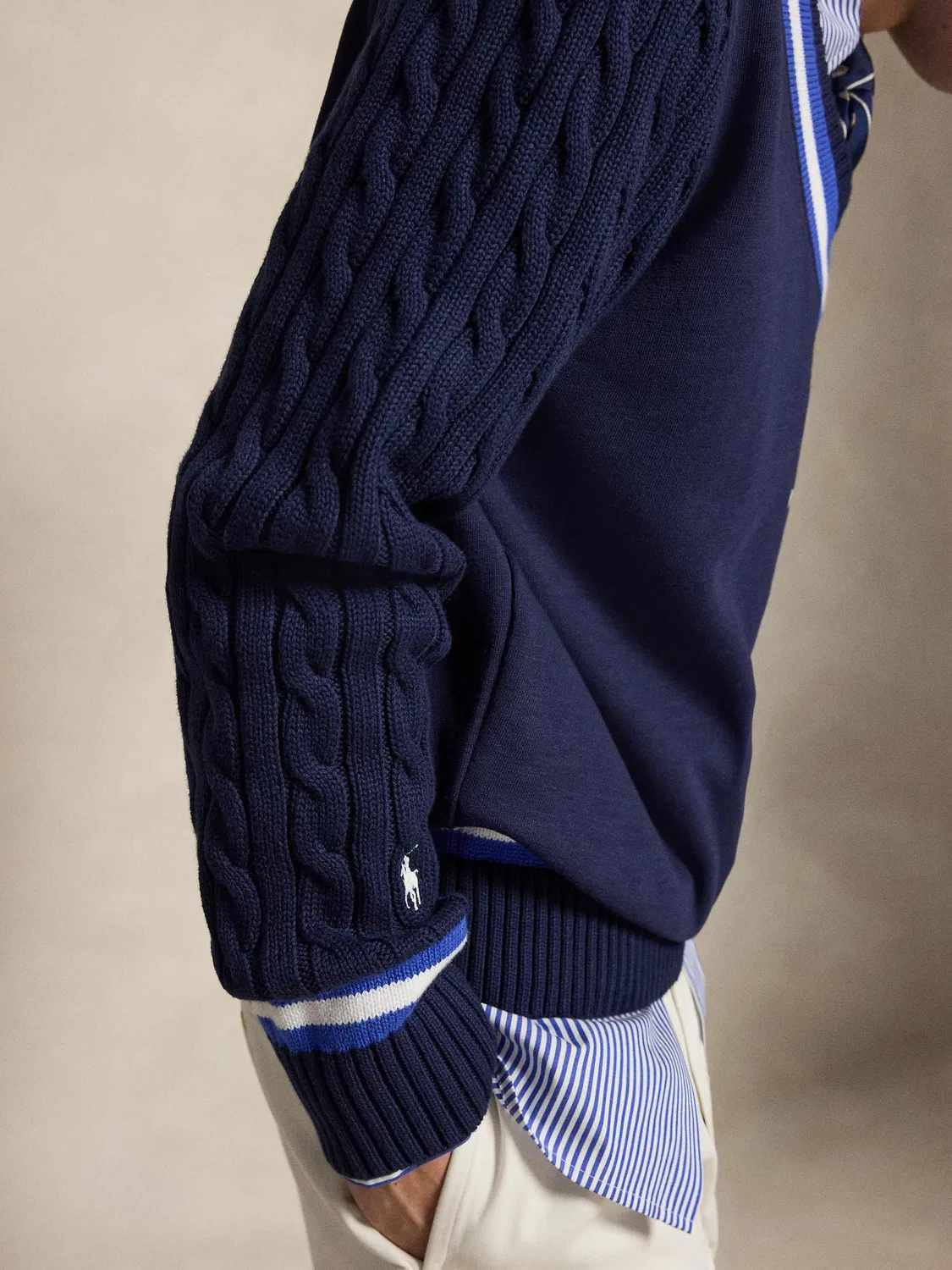 Polo Ralph Lauren Свитер Wimbledon синий — фото 2