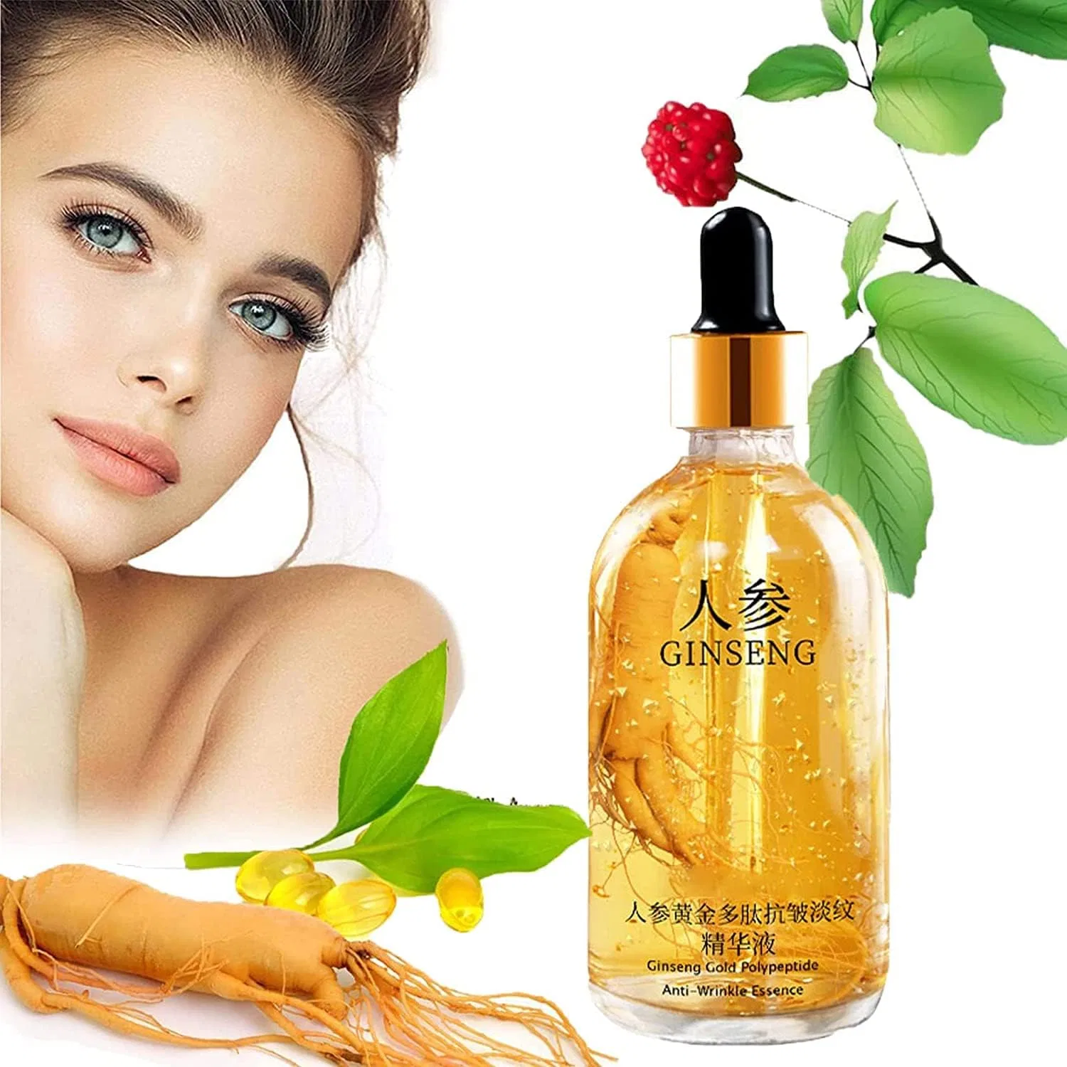 Крем для лица Anti-Age Ginseng Polypeptide Essence Lovelycat, 1 г, 1 piece.