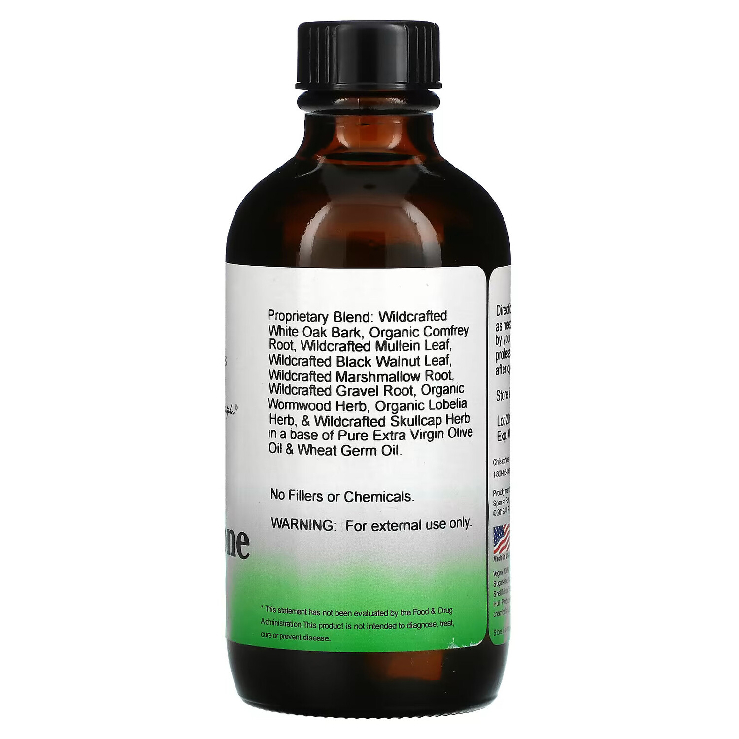 Christopher's Original Formulas, Массажное масло для кожи и костей, 118 мл (4 жидких унции) — фото 3
