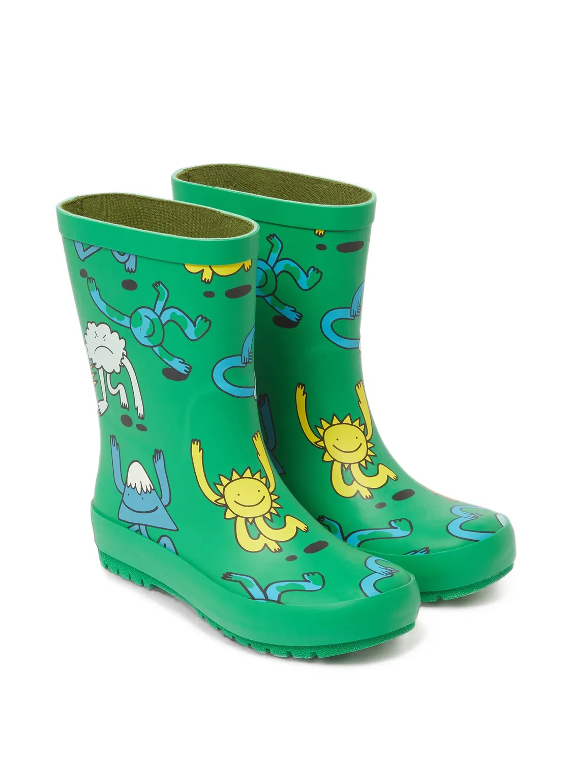Резиновые сапоги Earth Friends Stella McCartney, зеленый