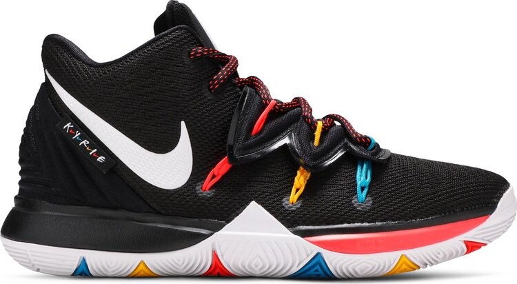 Кроссовки Nike Kyrie 5 GS 'Friends', черный — фото 2
