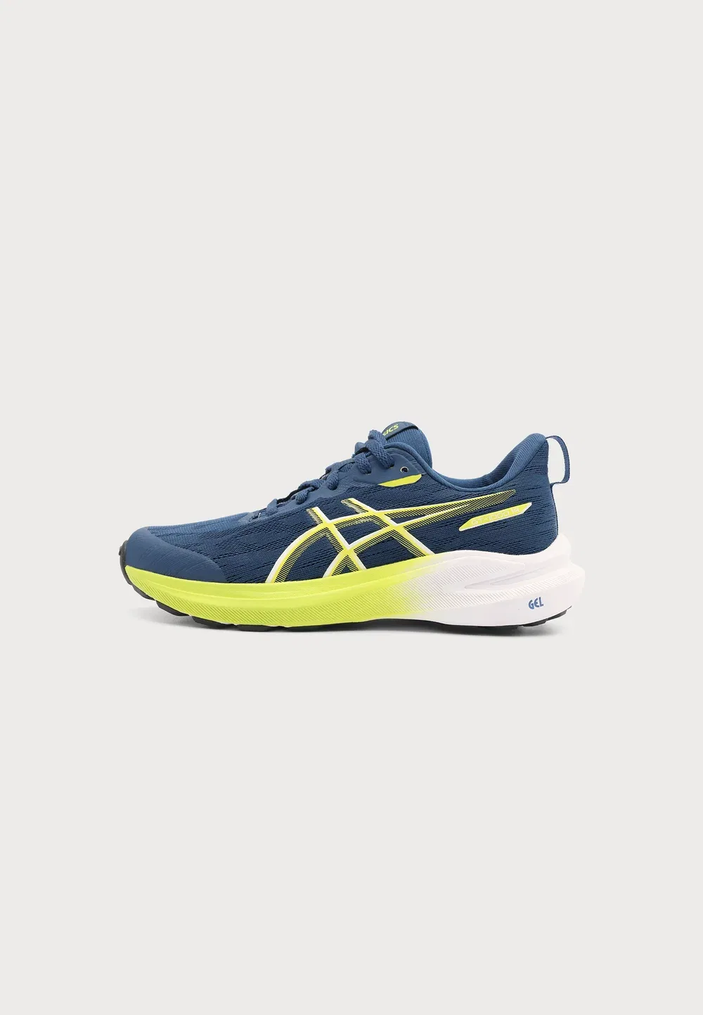 Gt 1000 14 унисекс - кроссовки для бега по улицам Asics, Independence Blue/Neon Lime