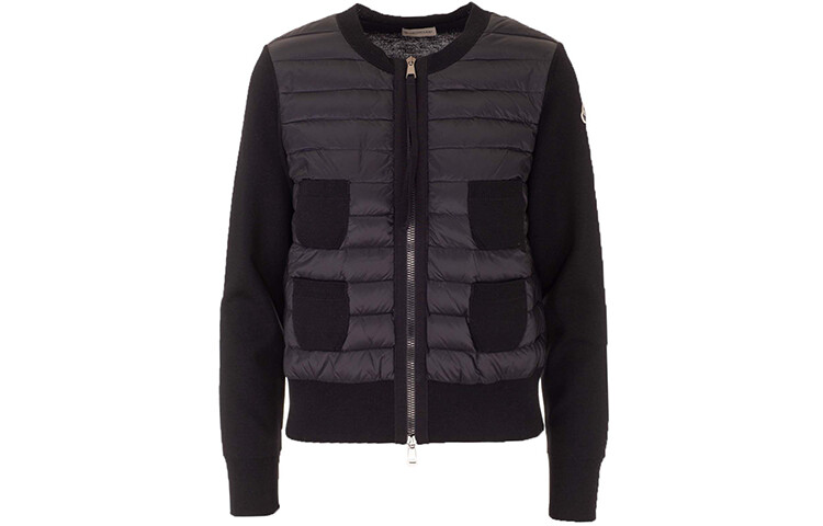 

Пуховик женский черный Moncler