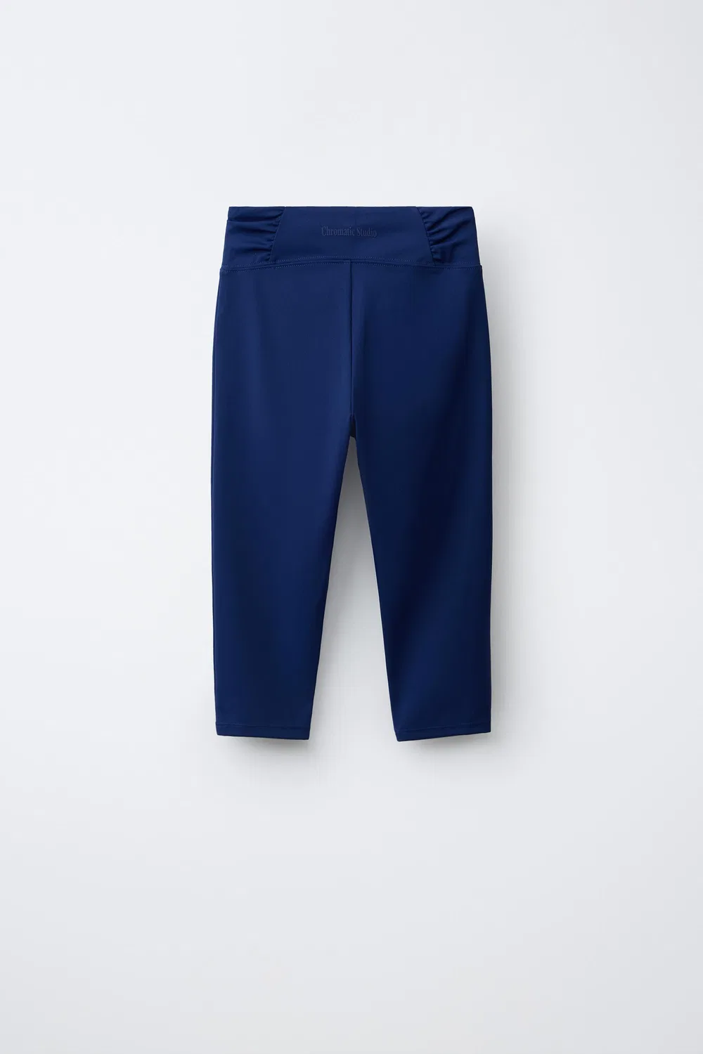 Брюки капри ZARA, Navy Blue — фото 2