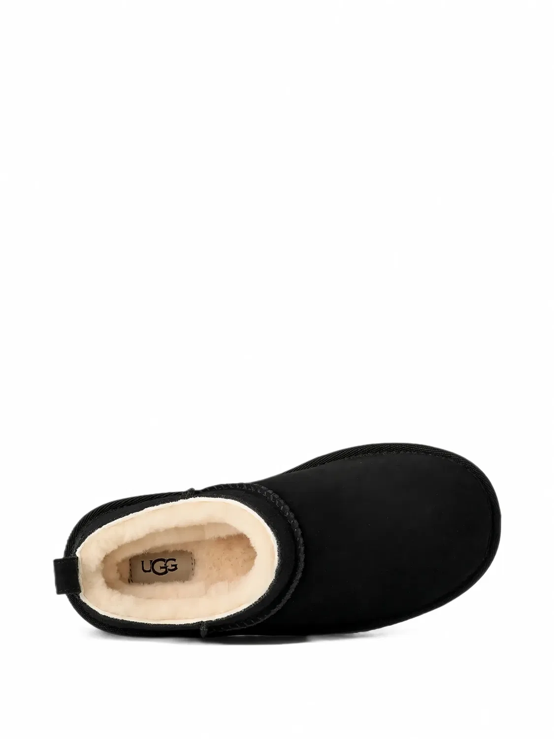 Замшевые ботинки слипоны UGG, черный — фото 4
