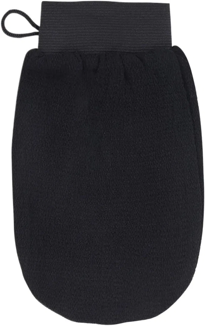 Эксфолиирующие перчатки AD-BCrbgen, 4 шт, 14 x 21 см, Black