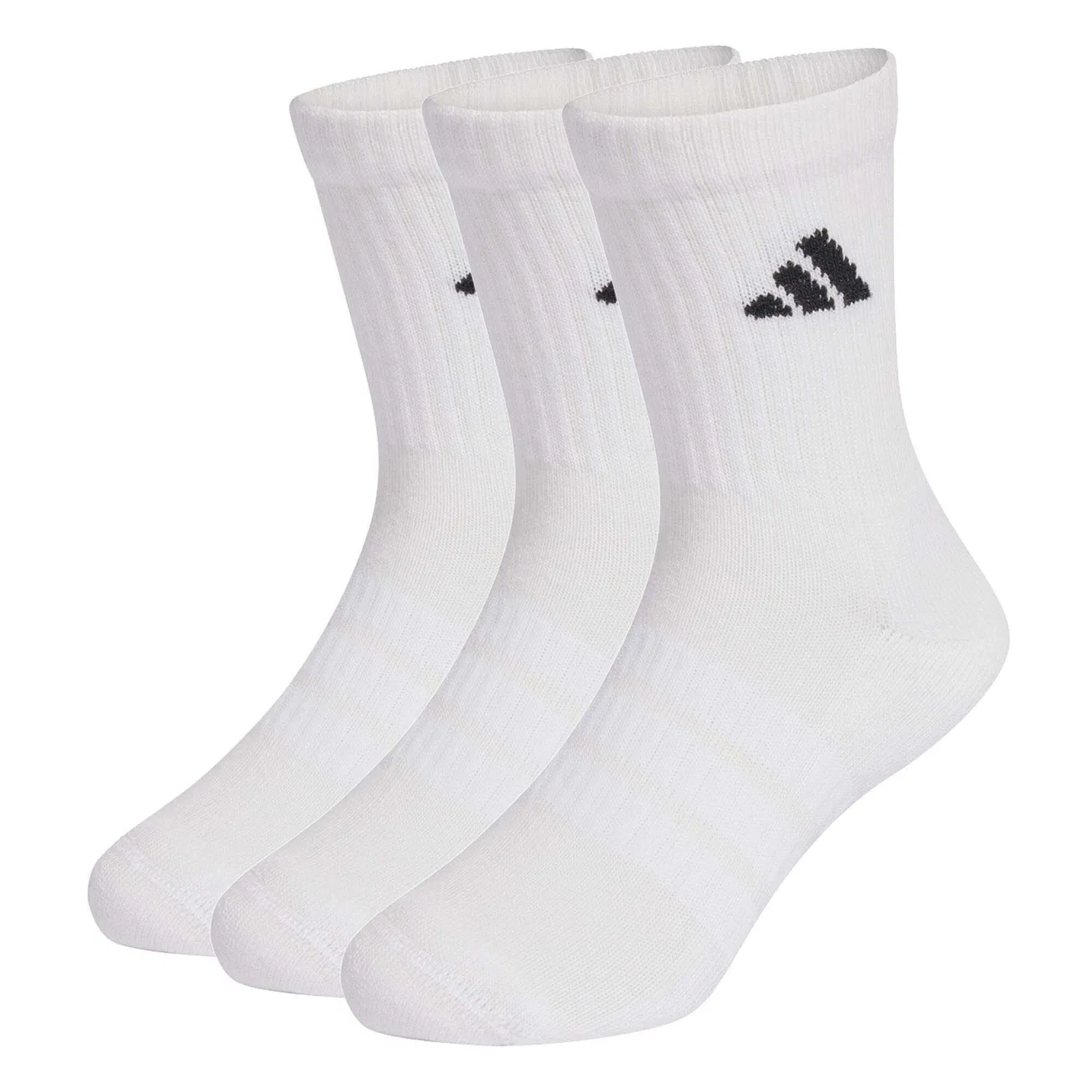 Детские носки с поддержкой свода стопы Adidas Sport Kd Crew Socks 3P, Weiß