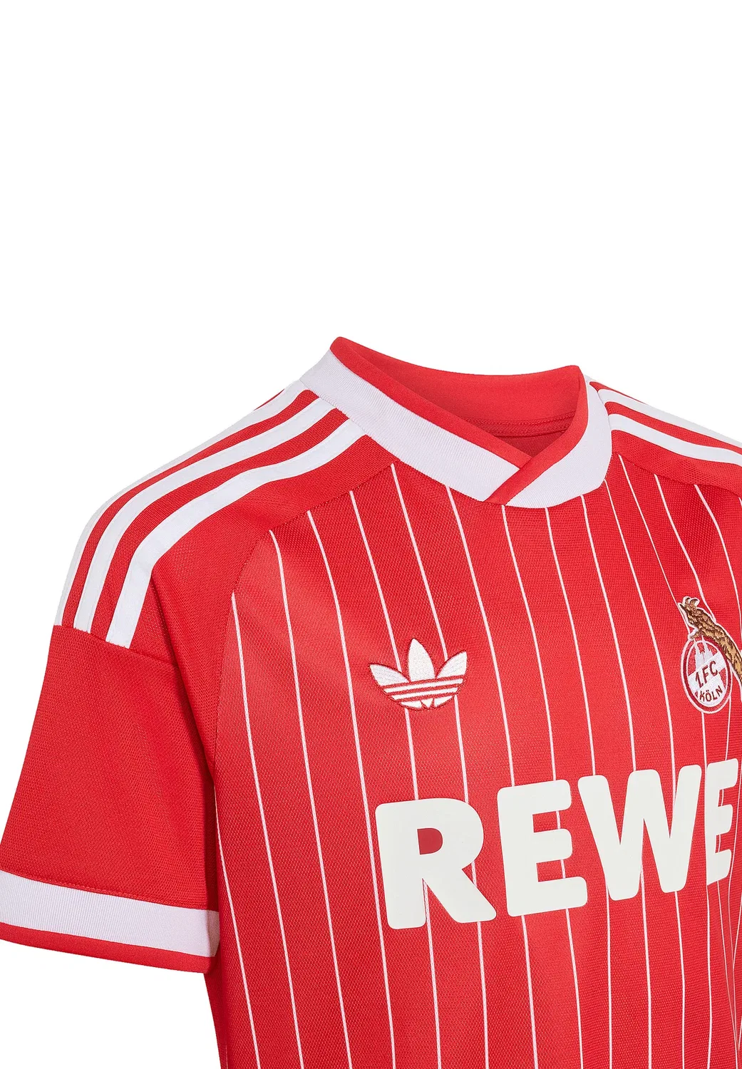 Гостевая футболка клуба «Кельн» - клубная форма Adidas Originals, Team Colleg Red White — фото 3