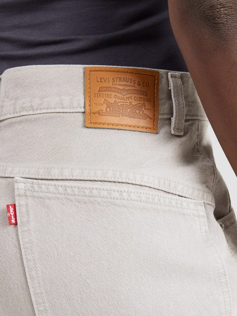 Шорты LEVI'S Baggy Jeans 'Super Baggy' серого цвета — фото 2