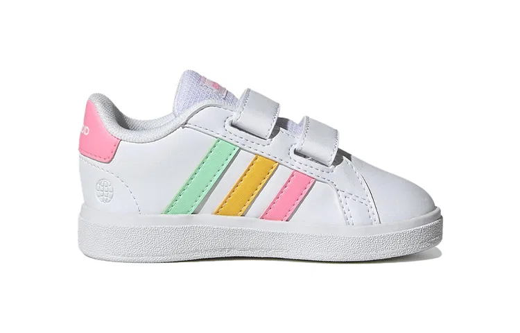 Детские кроссовки для малышей с длинным рукавом Adidas Neo, White Multi-Color — фото 3