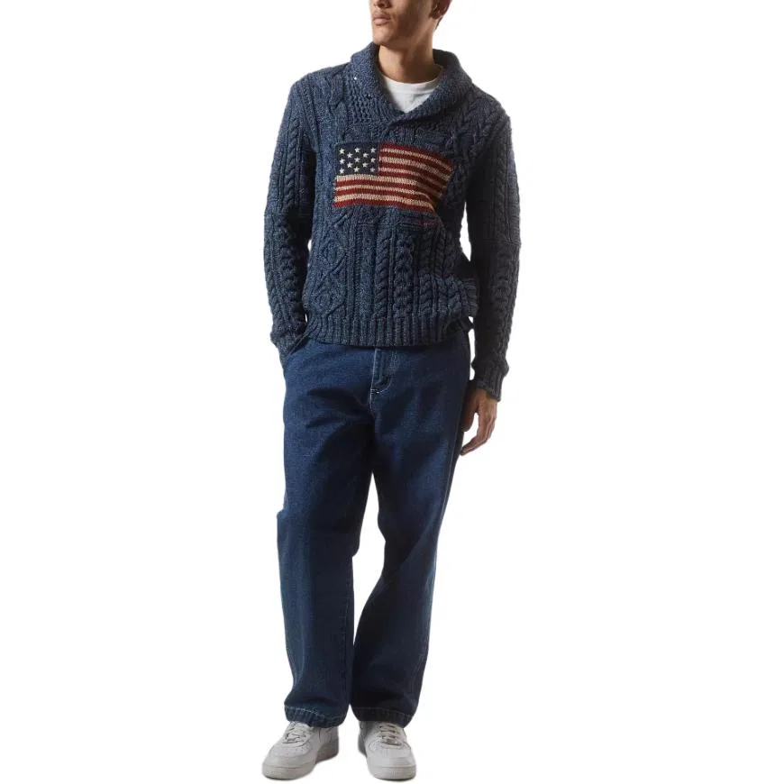 Мужской свитер Navy Blue Polo Ralph Lauren — фото 3