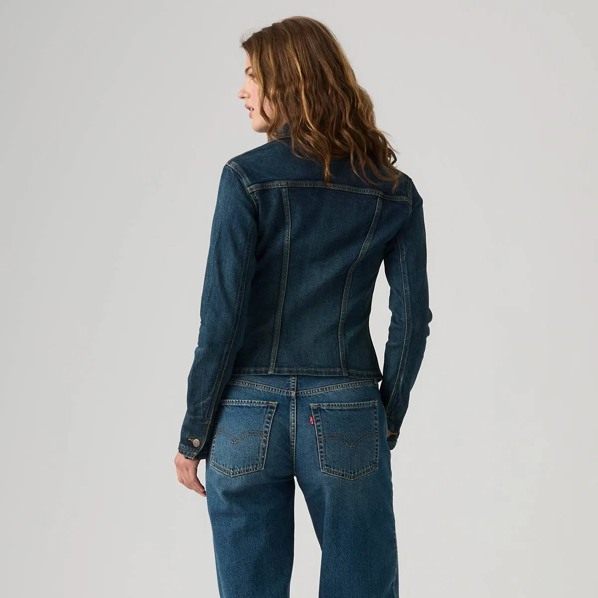 Блейзер типа III Levi's, Left Click Trucker - Dark Wash — фото 4