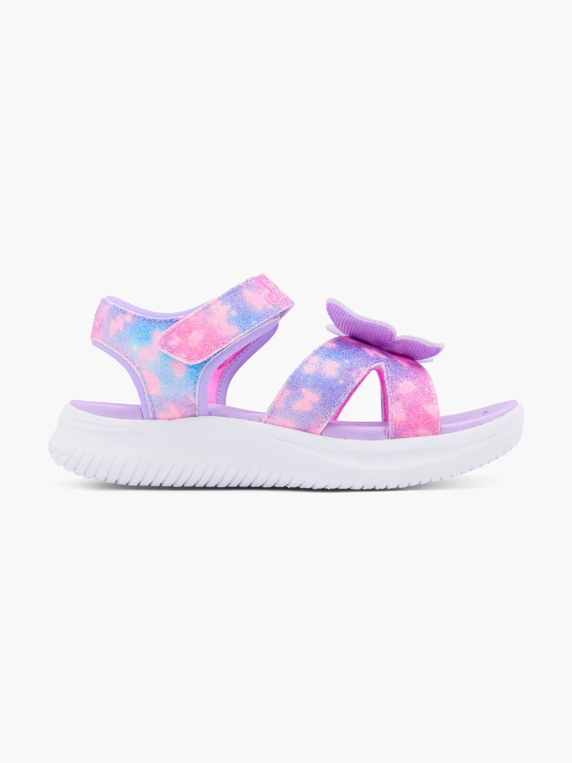 Детские сандалии с подсветкой Skechers, фиолетовый