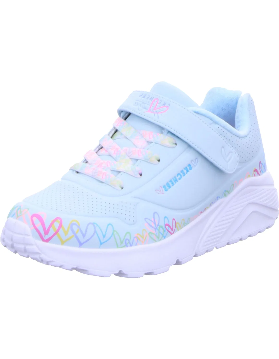Кроссовки низкие UNO LITE - HEART CRAZE Skechers, голубой