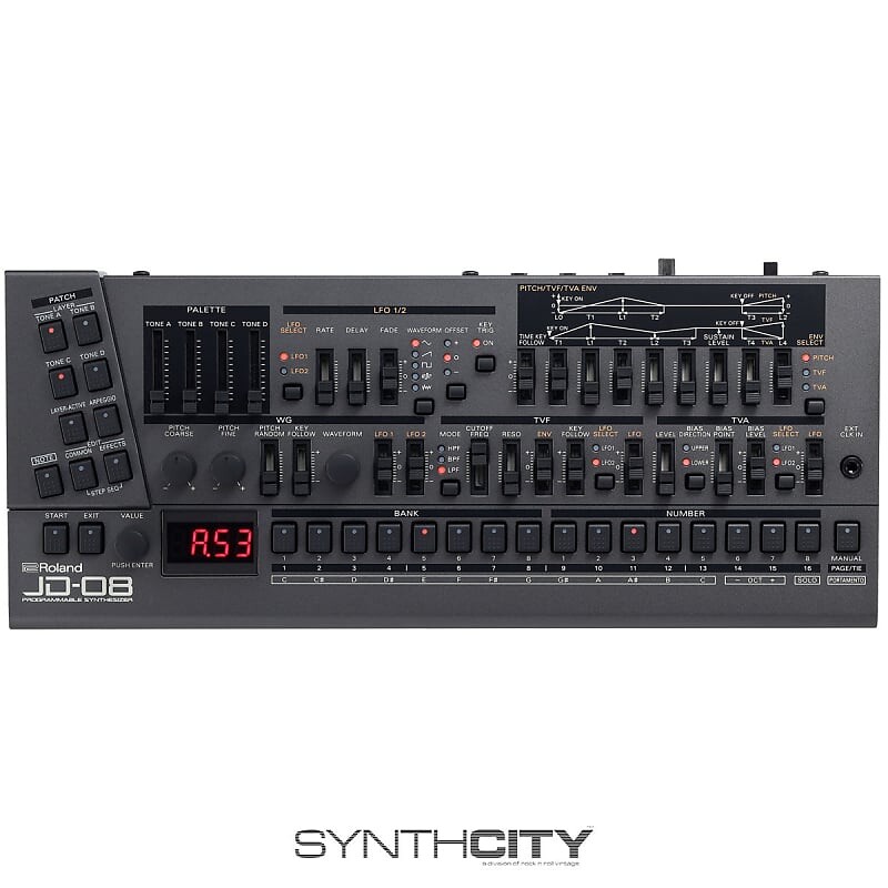 

Звуковой модуль Roland JD-08 JD-800 Boutique JD-08 JD-800 Boutique Sound Module