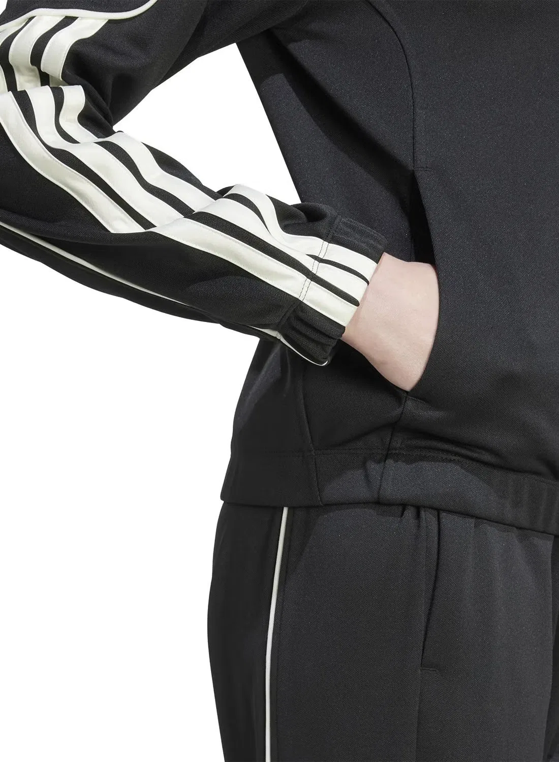 Спортивный костюм с логотипом Stadium 3-stripes Adidas, черный — фото 3