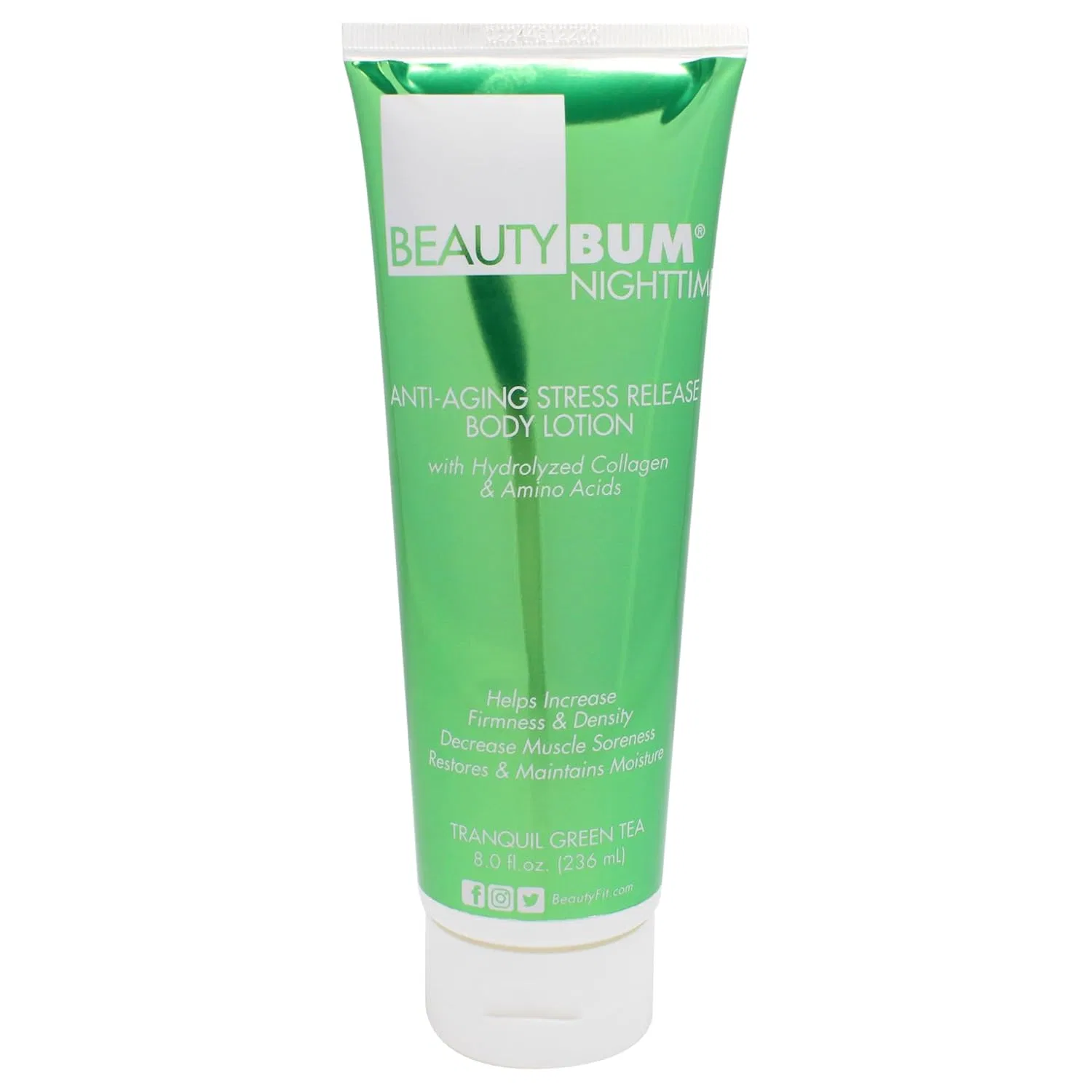 Лосьон для тела Anti-Aging Stress Release BeautyFit, 227 мл, Green Tea