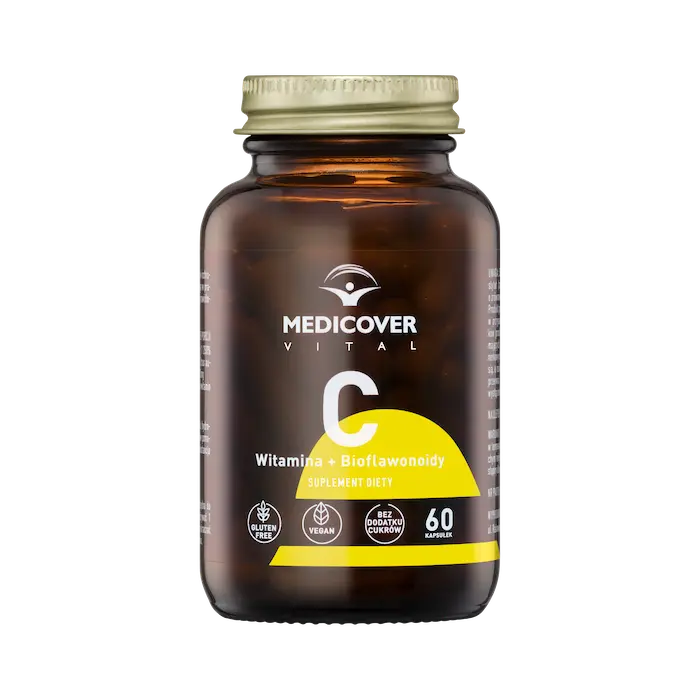 

Medicover Vital Witamina C + Bioflawonoidy биологически активная добавка, 60 капсул/1 упаковка