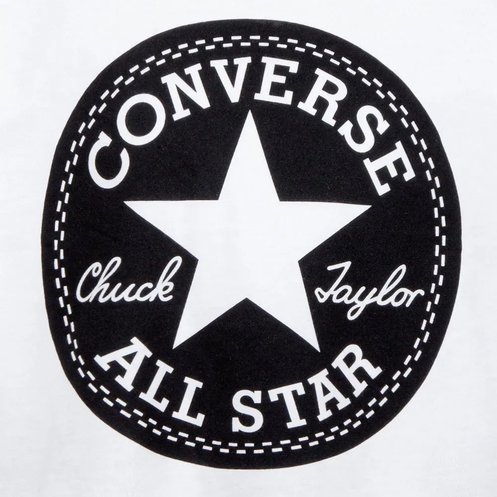 Футболка Sig Chuck Patch Boxy Converse Kids, белый — фото 3