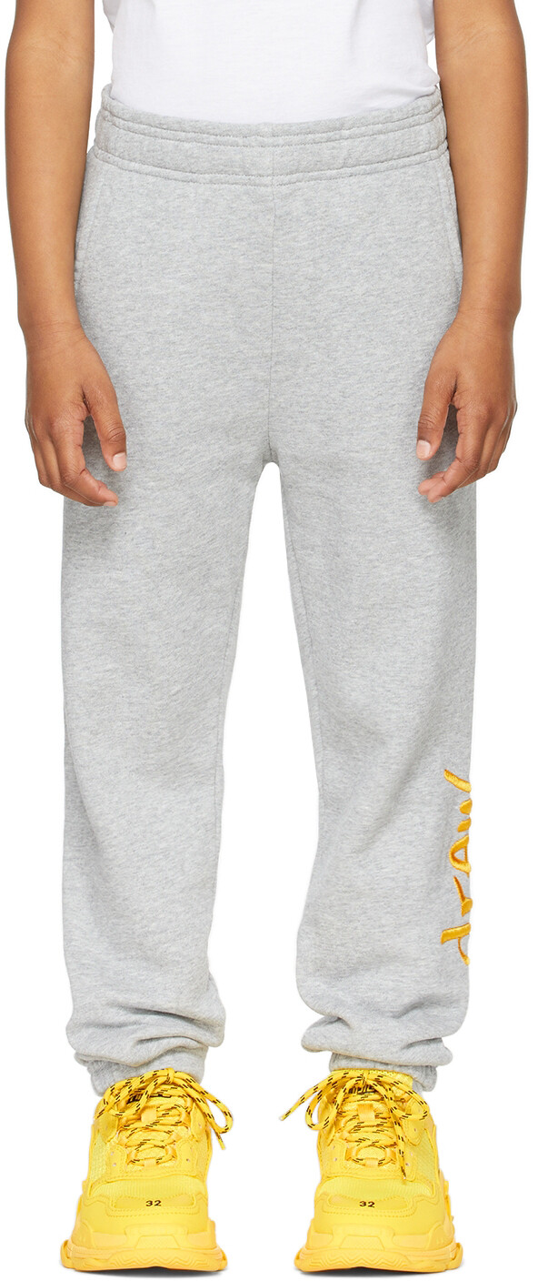 

SSENSE Exclusive Kids Серые брюки Scribble Lounge drew house, Серый, SSENSE Exclusive Kids Серые брюки Scribble Lounge drew house