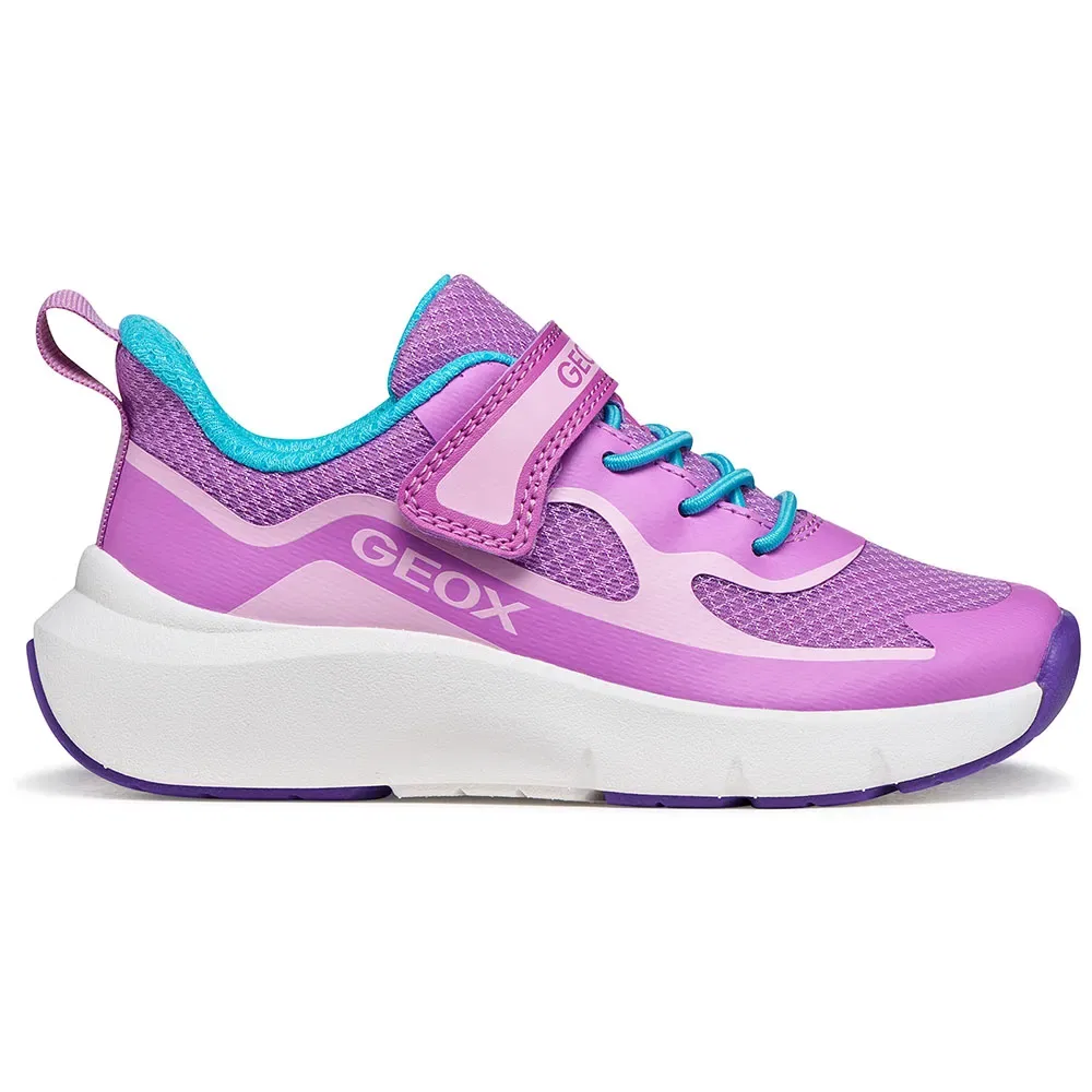 Кроссовки без шнуровки Geox Pro-Ran junior Geox, фиолетовый