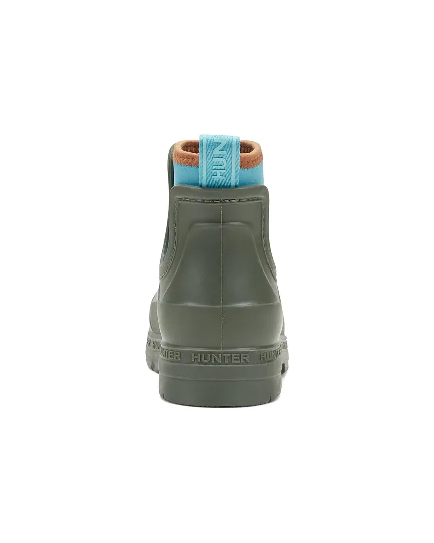 Детские резиновые сапоги для девочек водонепроницаемые Hunter Lass Rubber Rain Boot, зеленый — фото 3