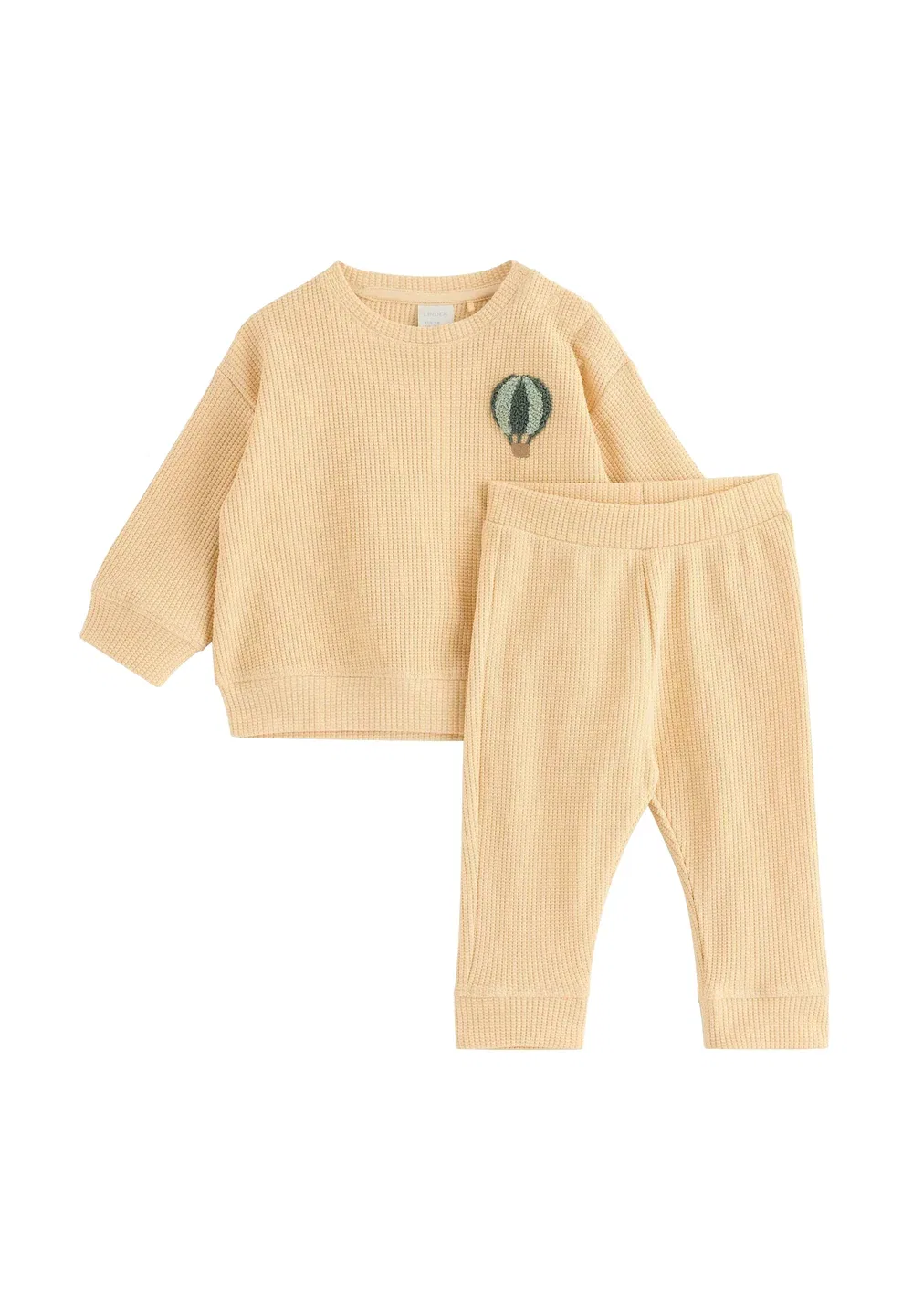 Комплект унисекс - спортивные штаны Lindex, Light Dusty Yellow