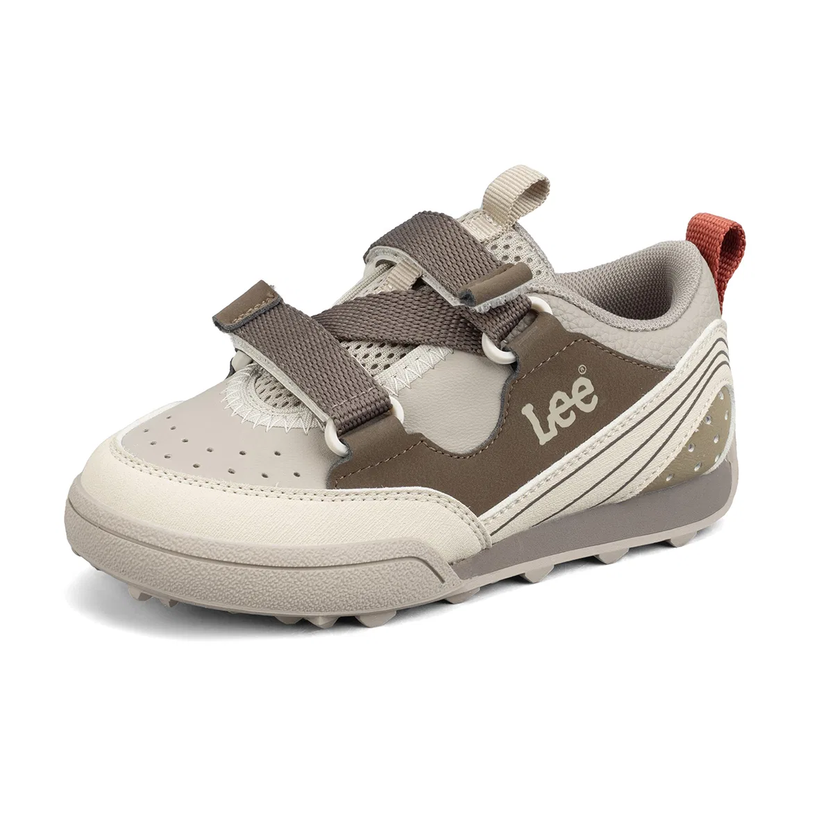 Детские повседневные кроссовки с ретро-дизайном Lee, Khaki Green — фото 4