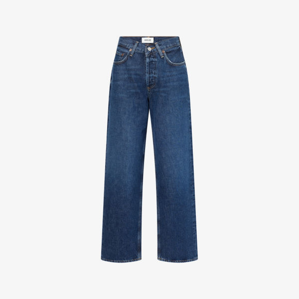 

Джинсы V-Waist с мешковатым кроем Agolde, цвет nexus (dk tinted ind)