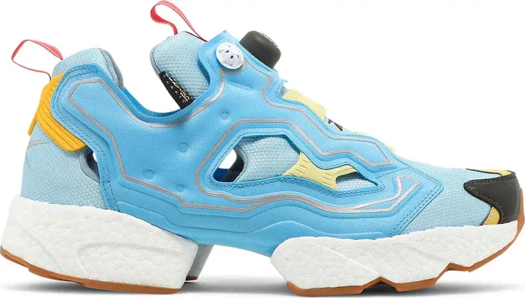 Кроссовки billionaire boys club x instapump fury boost 'water' Reebok, синий — фото 2