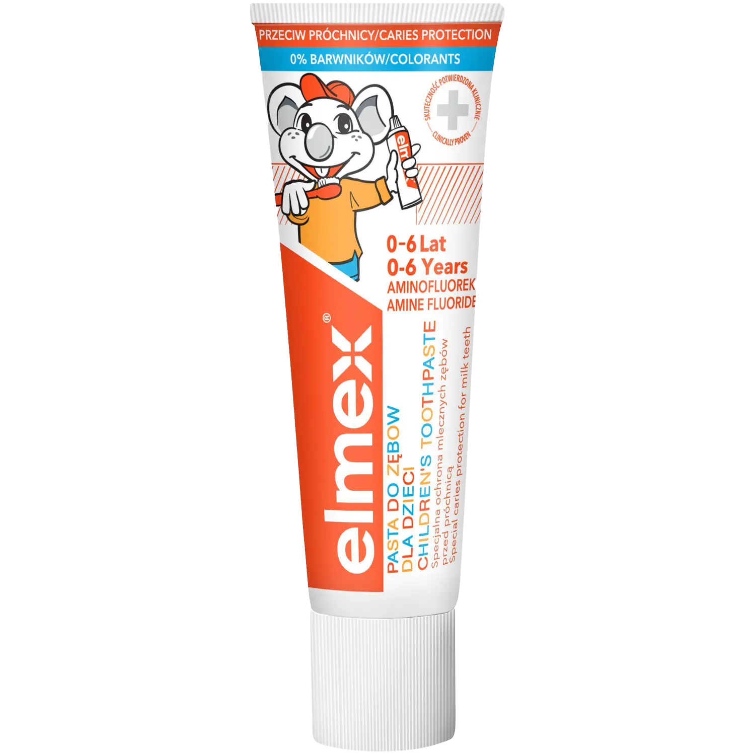 

Elmex Dla Dzieci зубная паста для детей 1-6 лет, 50 мл