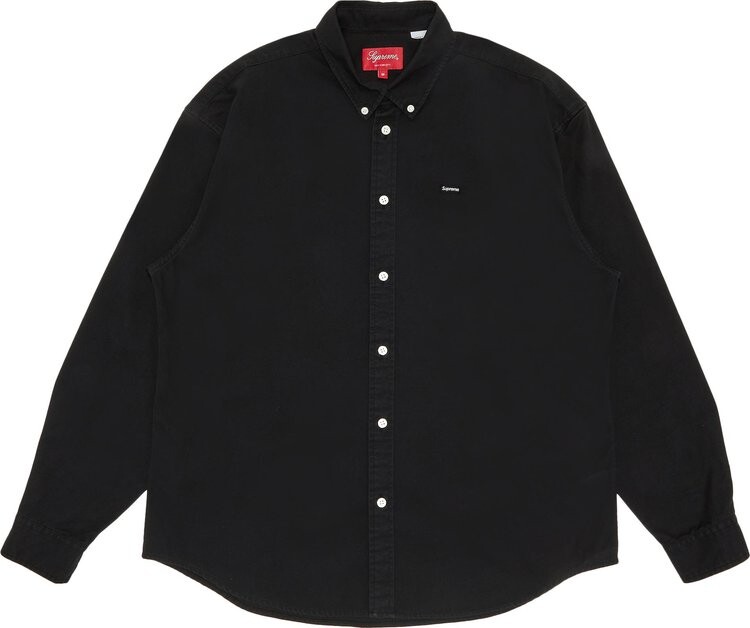 

Рубашка Supreme Small Box Shirt 'Black', черный