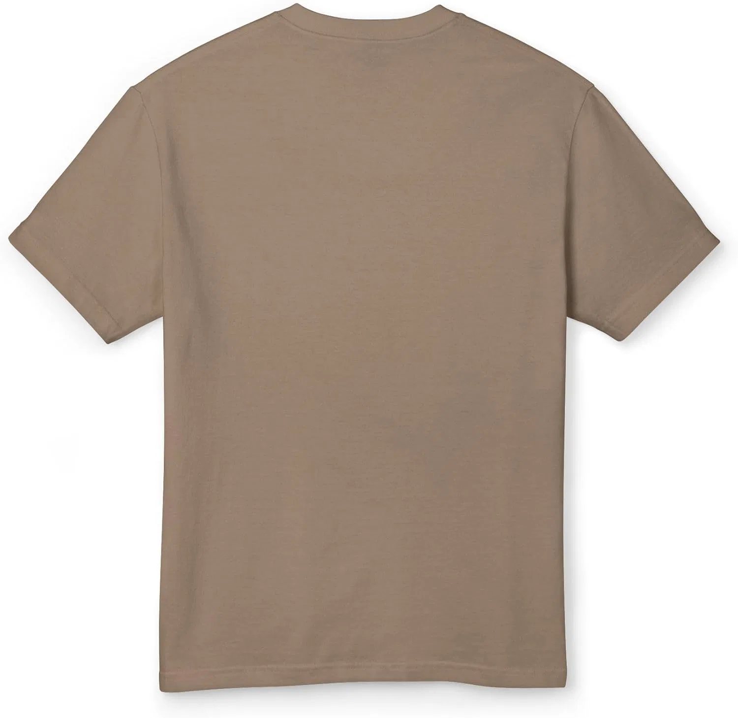 Футболка с принтом сурка в цилиндре American Apparel 1301gd, Faded Brown — фото 2