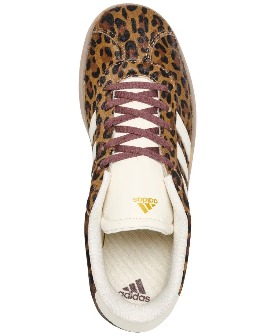 Кроссовки детские VL Court 3.0 Lifestyle Adidas, Mesa White Brown — фото 3
