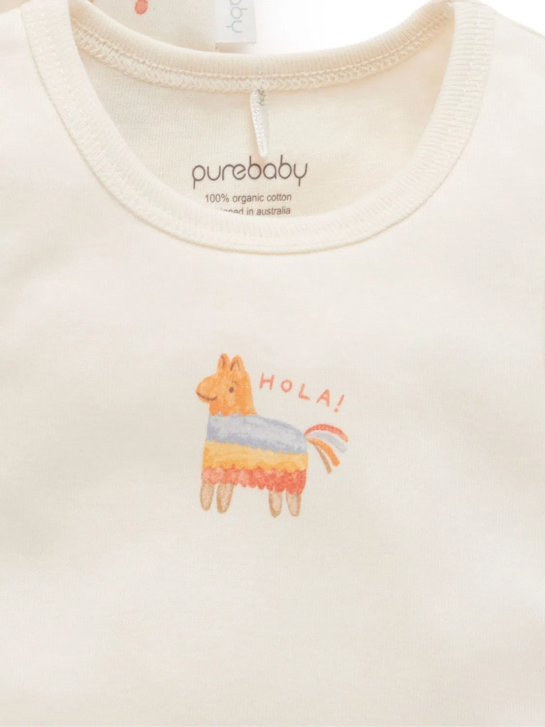 Боди Purebaby 2шт голубой — фото 4