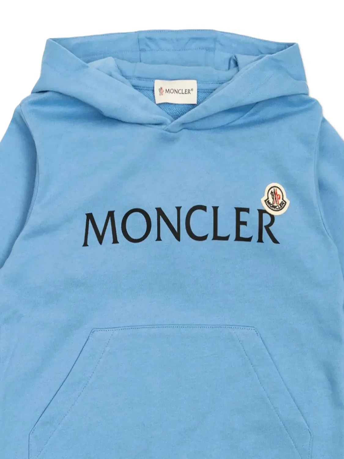 Moncler Худи с логотипом - синий — фото 2
