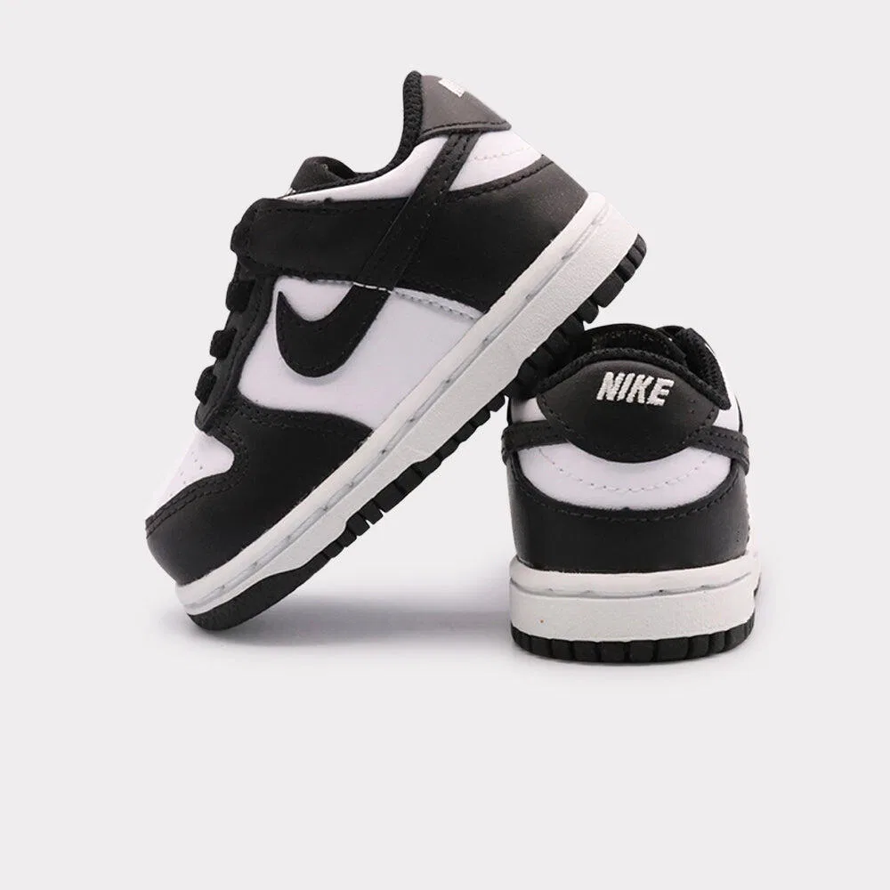 Детские кроссовки с кожаным верхом Dunk Low Nike, Weiß — фото 3